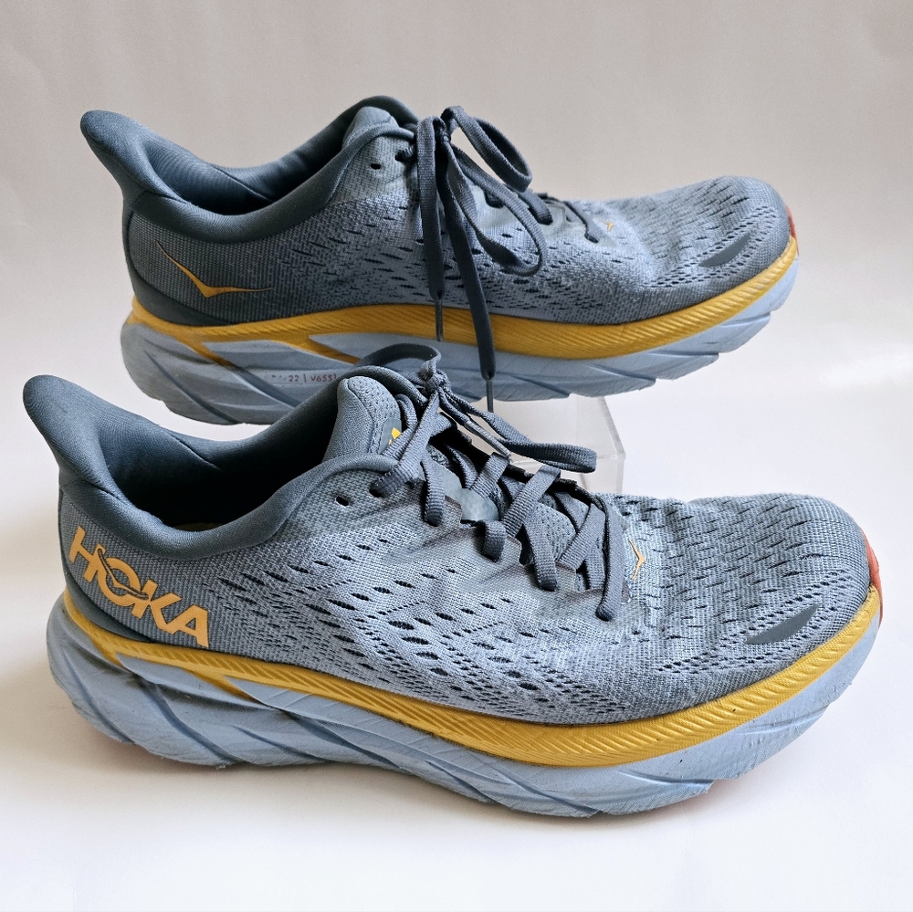 HOKA ONE ONE Clifton Running Shoes Size 10D - Picture 4 of 9